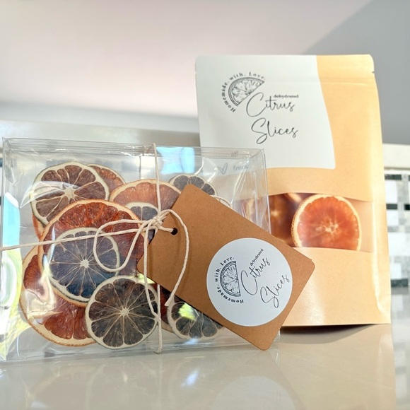 Handmade Other - 🍊Customizable Citrus Holiday Cocktail & Crafting Bundle | Dehydrated Slices